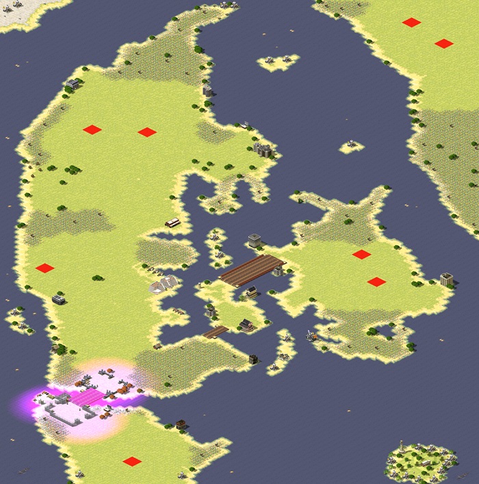 Danmark Map preview