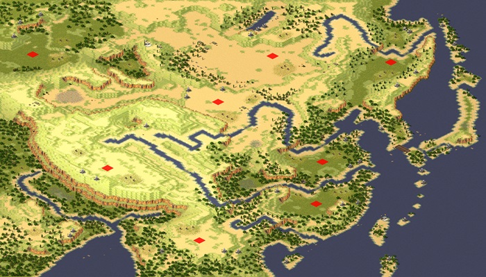 zhong guo 11 wan mei di tu. preview