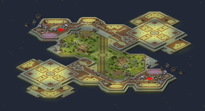 [2] Floating Fortress for test preview