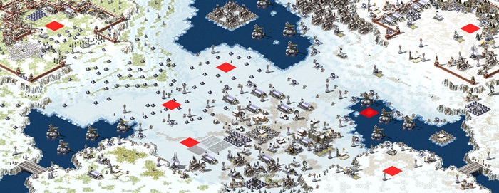 Allied challenge map Timestop (Insane+ mode) preview