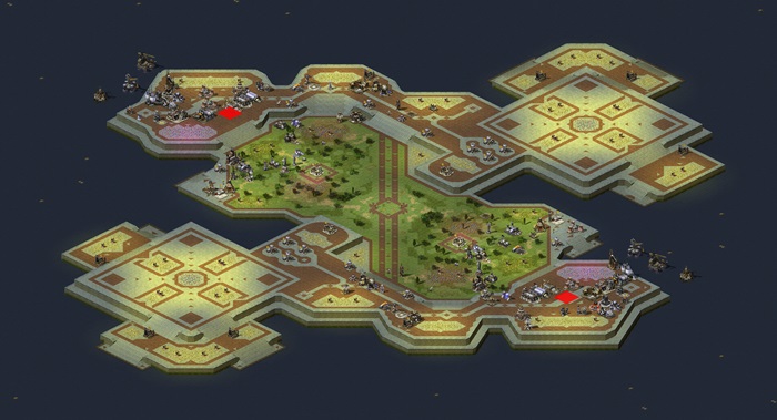 [2] Floating Fortress for test preview