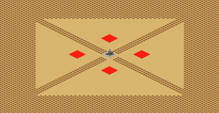 Yosef Anan - Small Map Oil in center preview