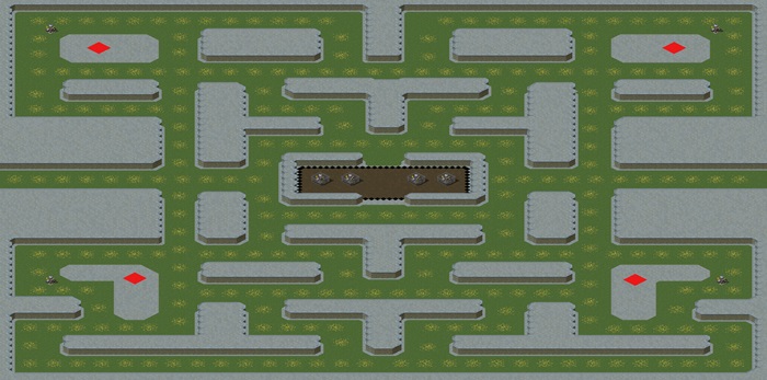 (4) Pac-Man Maze preview