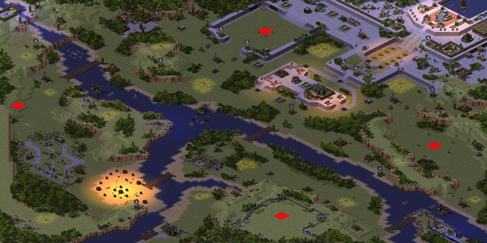 Temple Mission: Allied(1)&(4) VS Yuri(2) & Russia(3) preview