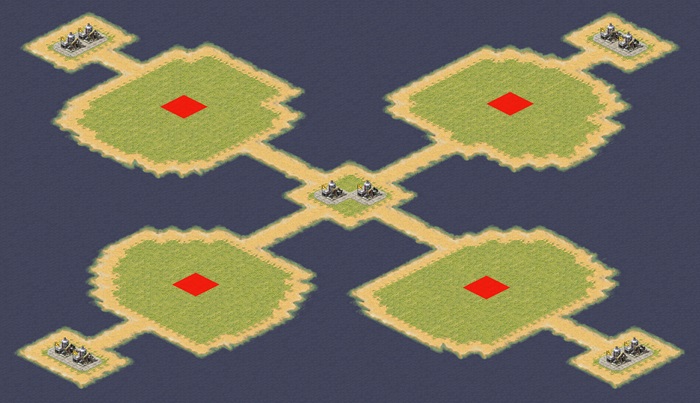 Two Oils in Corners & Center -- Naval -- [Second] preview