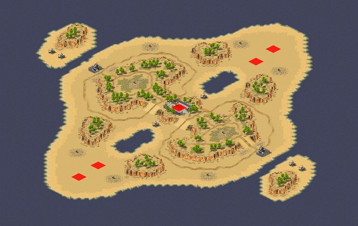 Exhausted Isle Survival (4p) -- MISSING (randomized 2019-05-11 204433) preview