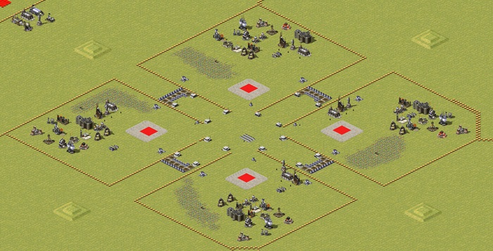 Survival map  re created by hdblitz preview