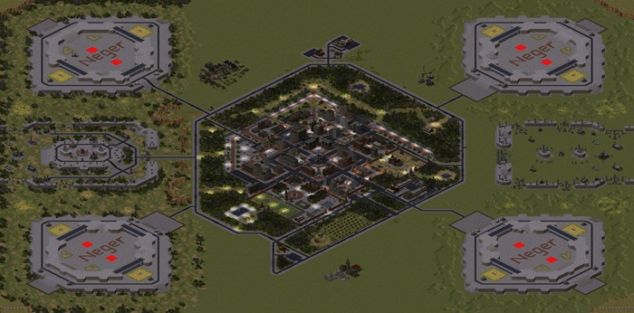 (9) player map by neger vs +1 - ai V2.39 preview