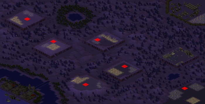 Withered forest (night) preview