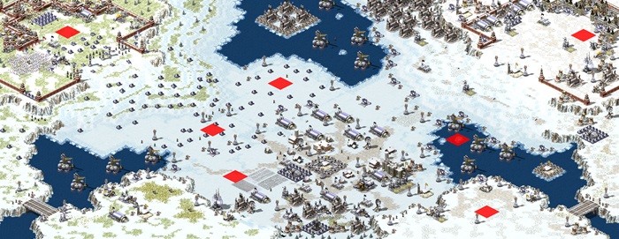 Allied challenge map Timestop (Insane mode) preview