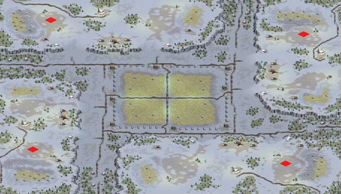 [8] Yellow Snow Gardens Mod Map Nuttawut1911 AI Mod preview