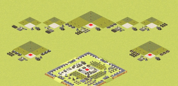 You VS 7 enemies (1=7) 3 Team Forces preview