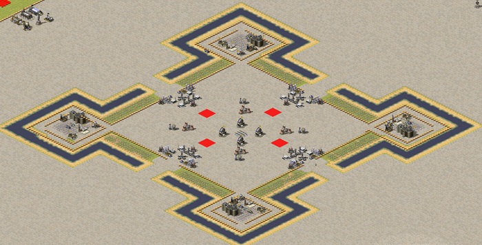 Survival map  ALL TEAM A v B NOOB preview