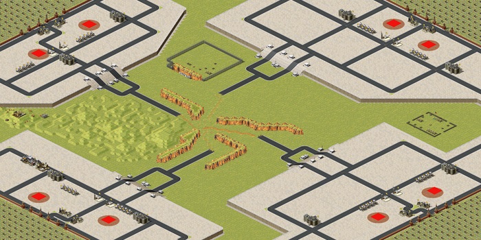 4 teams tech (2-8 players) (established by Toficker) preview