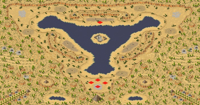 Cubed Combat Survival (4p) -- MISSING (randomized 2019-02-23 051823) preview