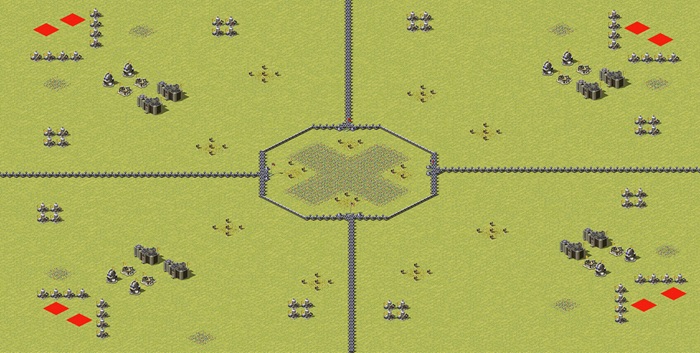 protect at all cost - 8 plr 4 teams - for ai preview