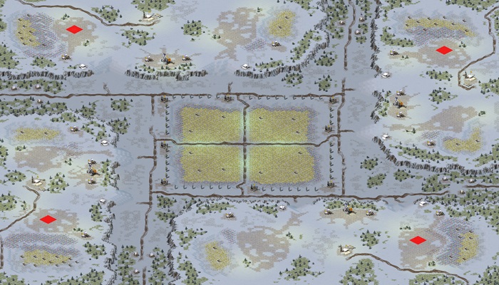 [8] Yellow Snow Gardens Mod Map Nuttawut1911 AI Mod preview