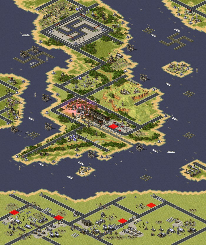 GERMAN OCCUPIED ENGLAND-map4you preview