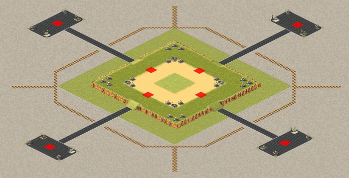 4v4 Extra Hard Sota AI preview