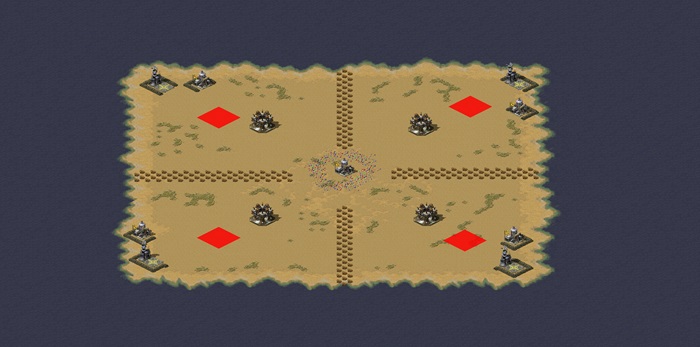 Competitive map + oil in corners by R2 preview