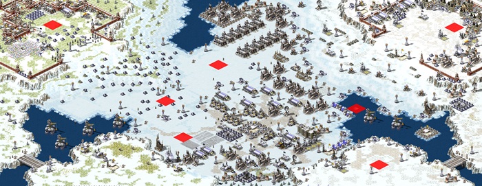 Allied challenge map Timestop (Insane++ mode) preview