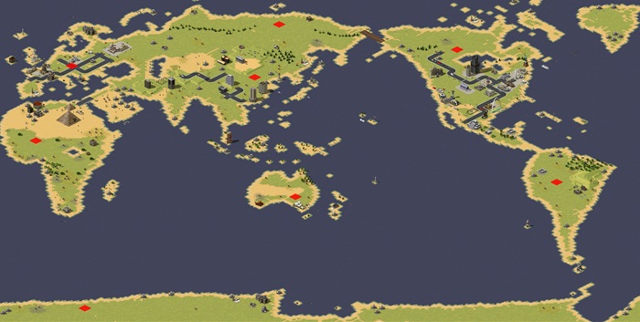 the map of the world preview