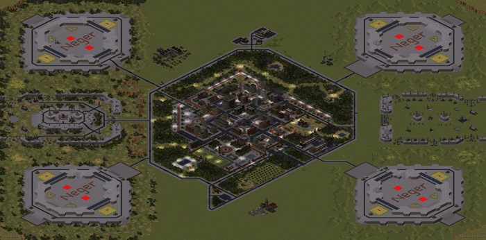 (9) player map by neger vs +1 - ai V2.53 preview