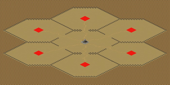 Yosef Anan - Oil Derrick in Center 6 players [Money from Outer Sources] preview