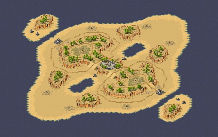 Exhausted Isle Survival (4p) -- MISSING (randomized 2019-05-11 204435) preview