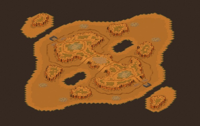 Exhausted Isle Survival (4p) -- MISSING (randomized 2020-10-10 205829) preview