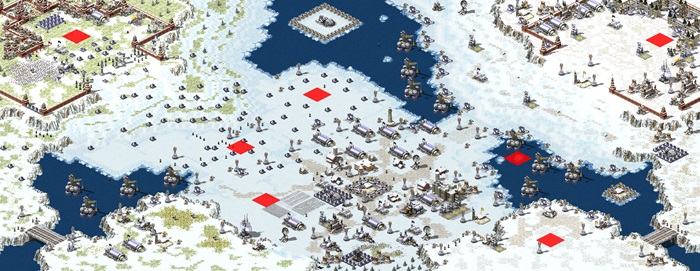 Allied challenge map Timestop (Insane mode) preview