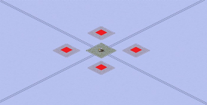 Yosef Anan - Oil Derrick in Center - Snow Version preview