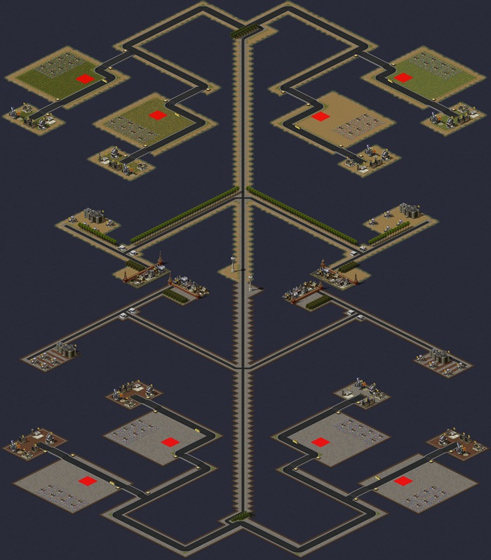 urban-nature islands with bridges by AP preview