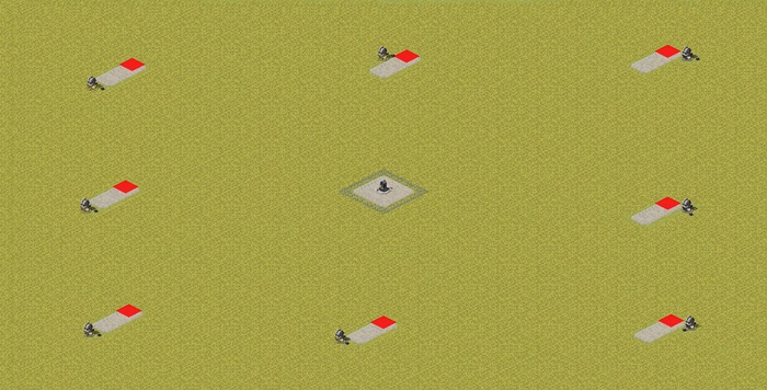 YA - Nuclear Missile Silo in Center Map preview