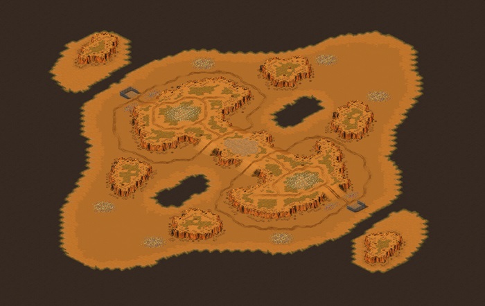 Exhausted Isle Survival (4p) -- MISSING (randomized 2020-10-10 205830) preview