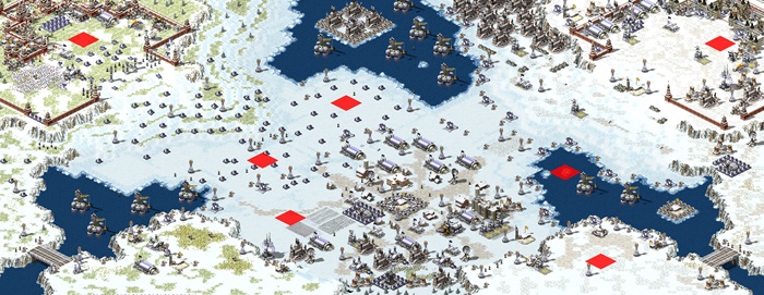 Allied challenge map Timestop (Insane+ mode) preview