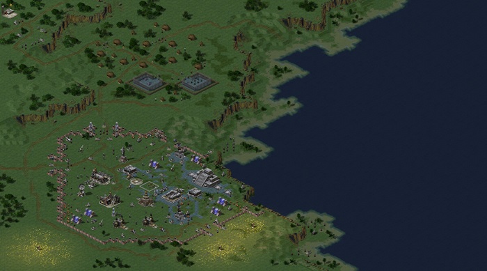 Red Alert 2 - Allied Mission 9 - Sun Temple (Brutal) (Skirmish Converted) preview