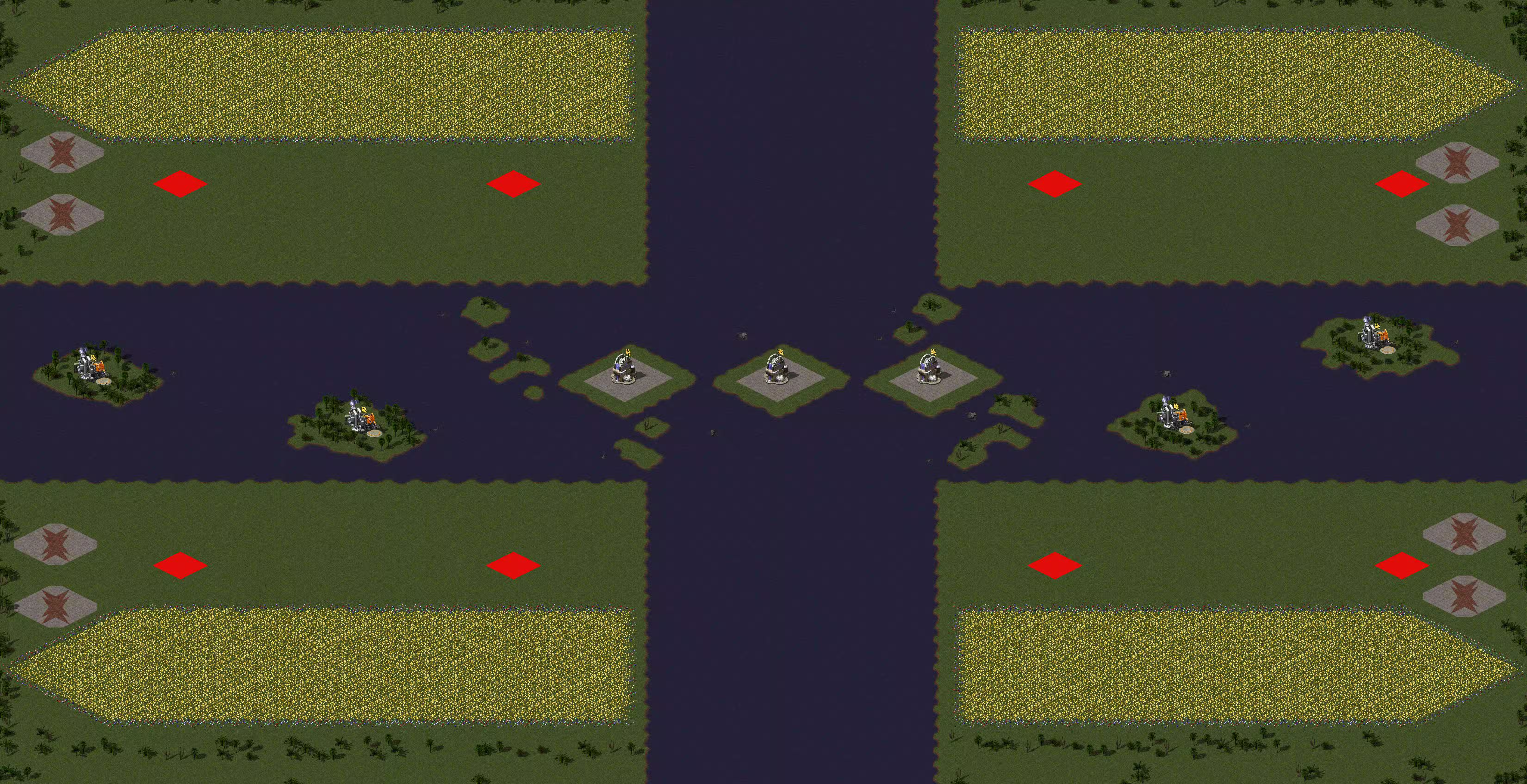Preview of [8] Sea Barrages - 2v2v2v2 - v.2 - Reid Maps