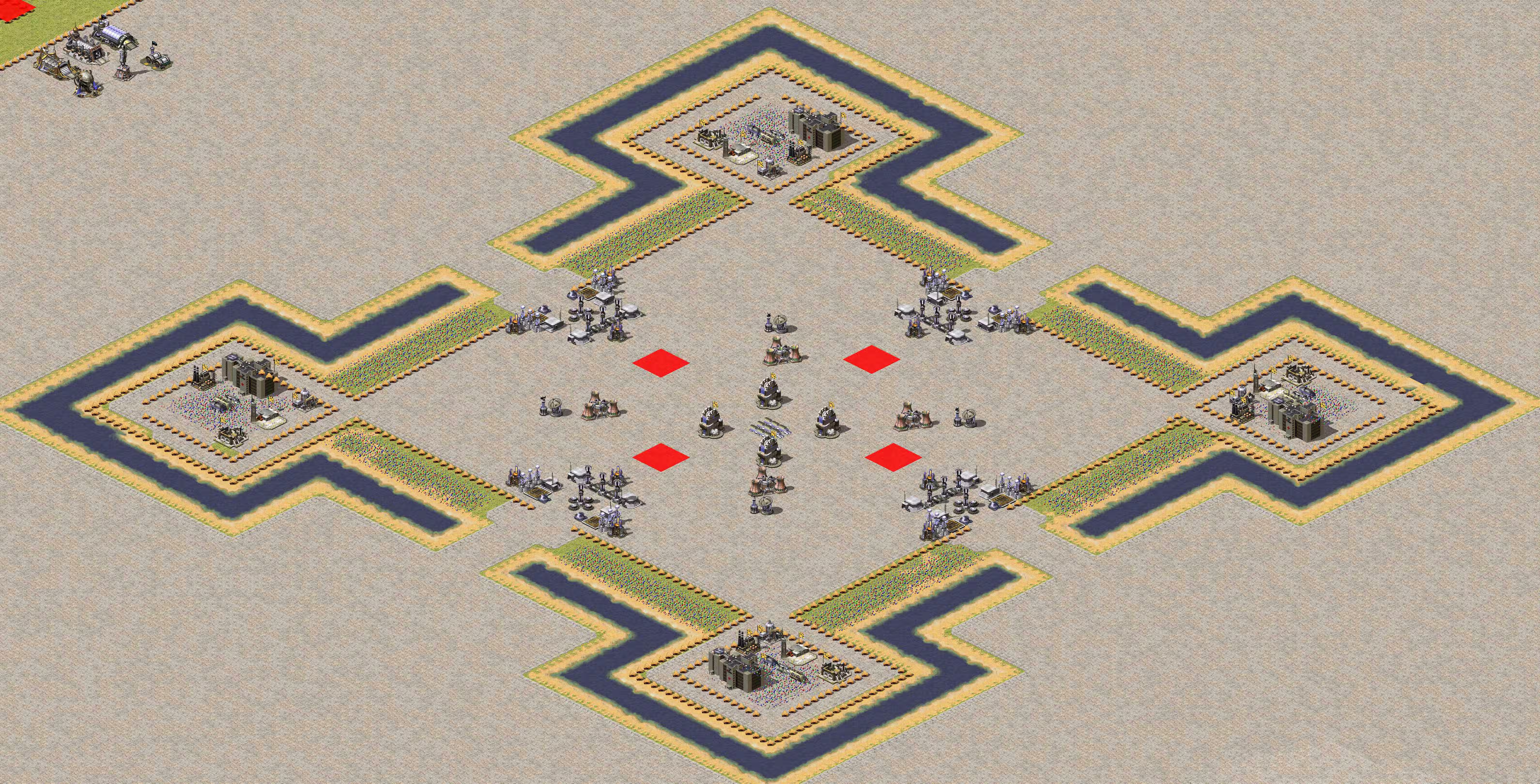 Preview of Survival map  ALL TEAM A v B