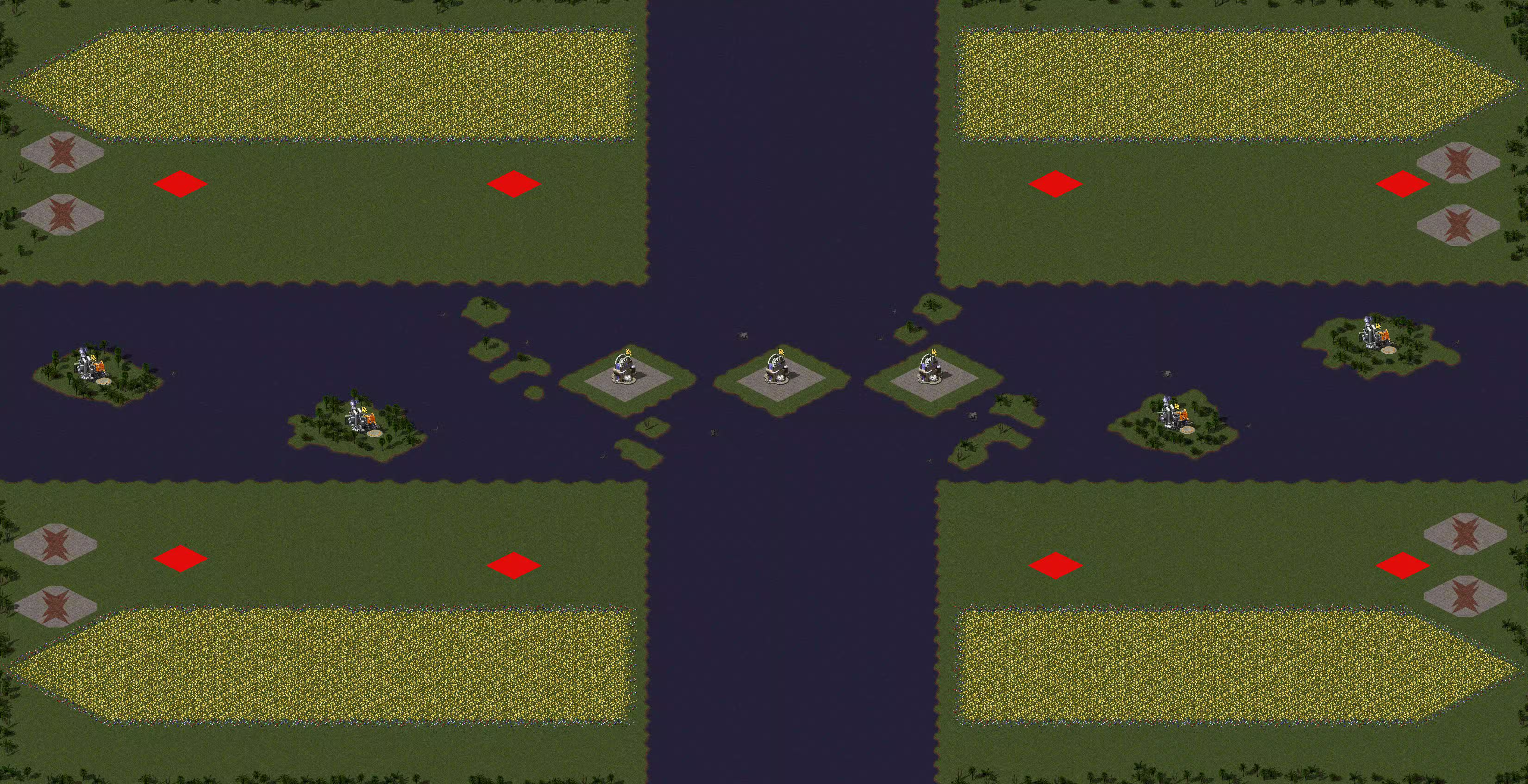 Preview of [8] Sea Barrages - 2v2v2v2 - v.2 - Reid Maps