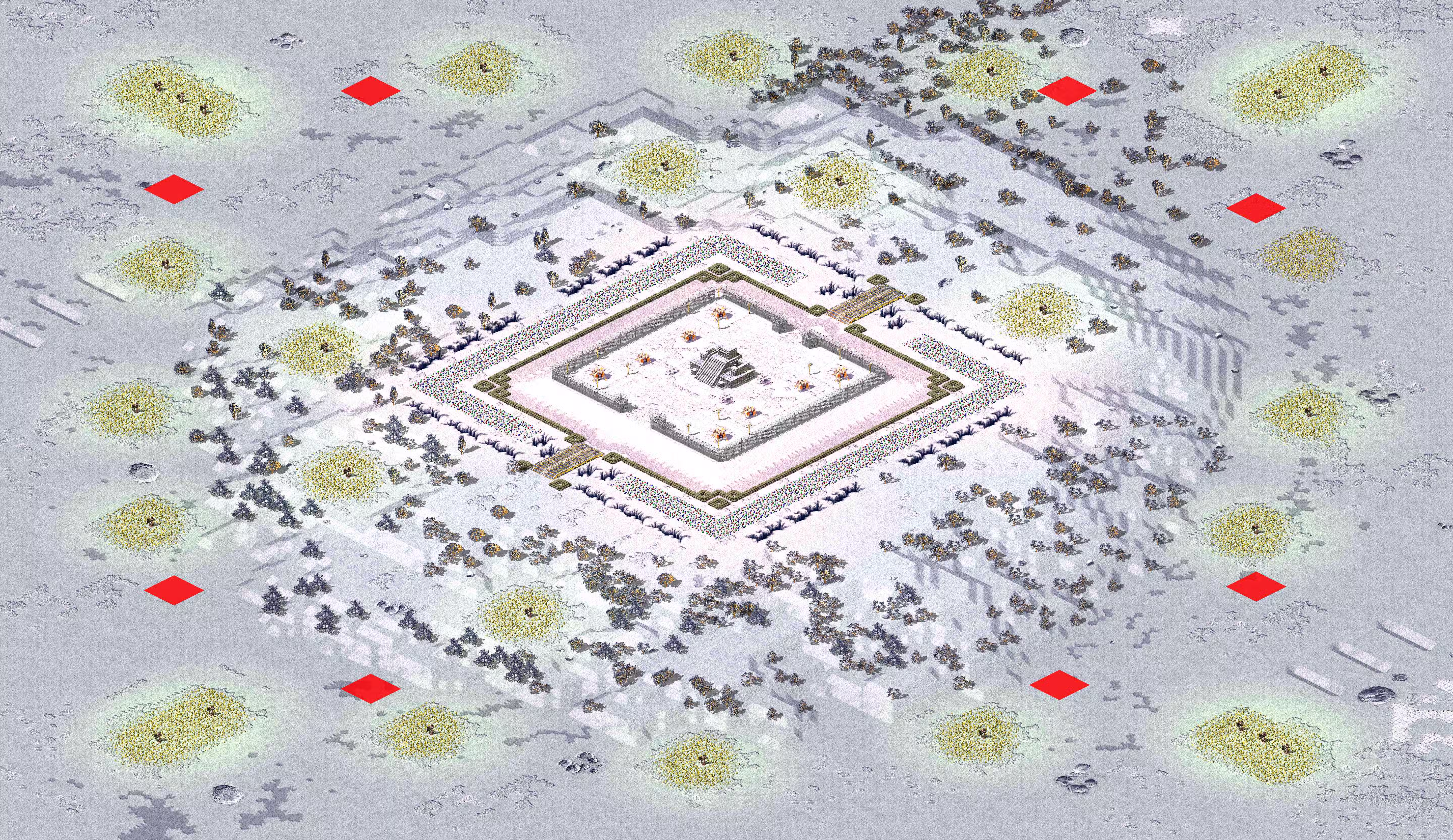 Preview of [8] Lunar Sunrise - 2v2v2v2 - Reid Maps