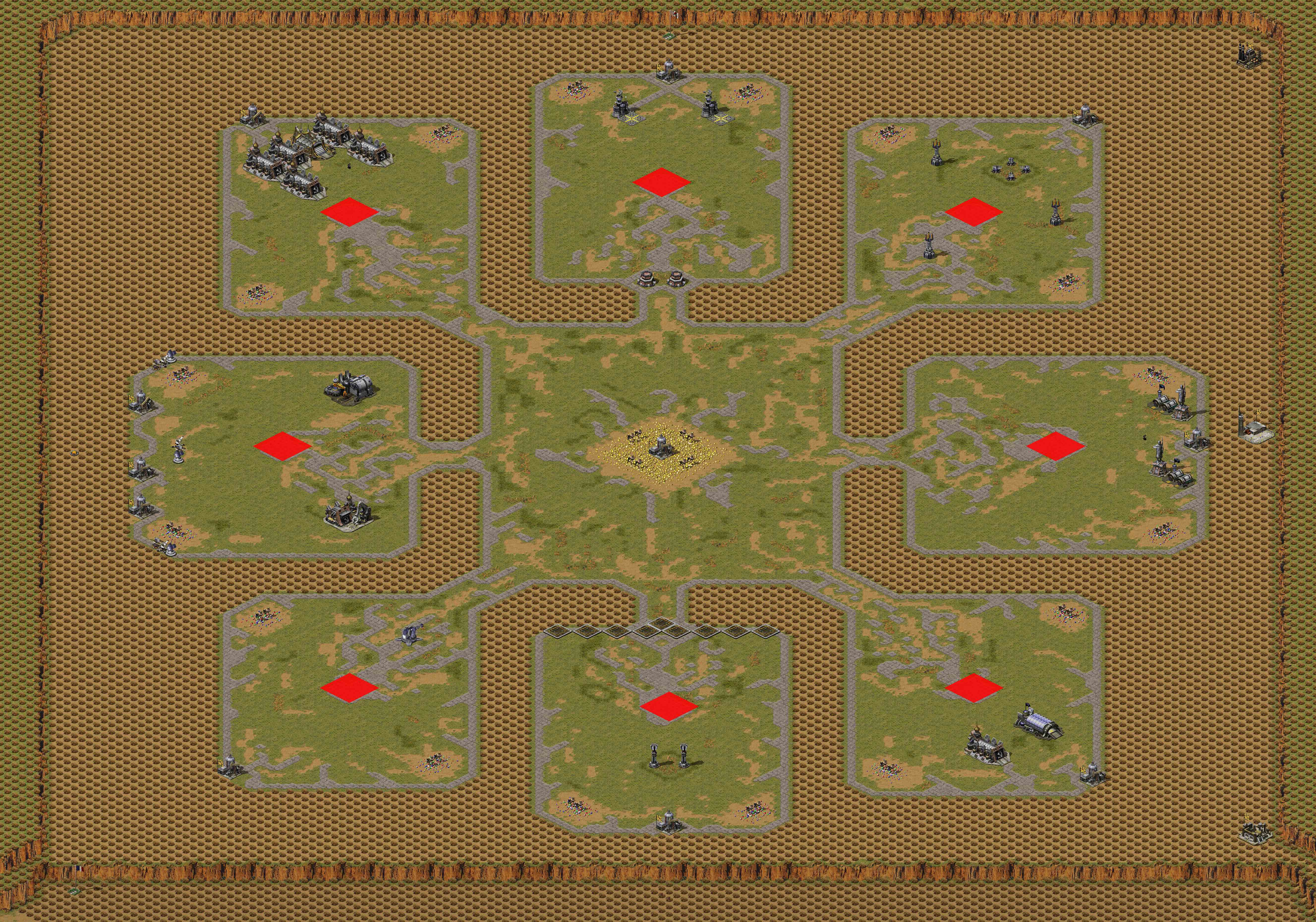 Preview of [8] Oil in the Center Bonus! v15_justicetoprisms.map