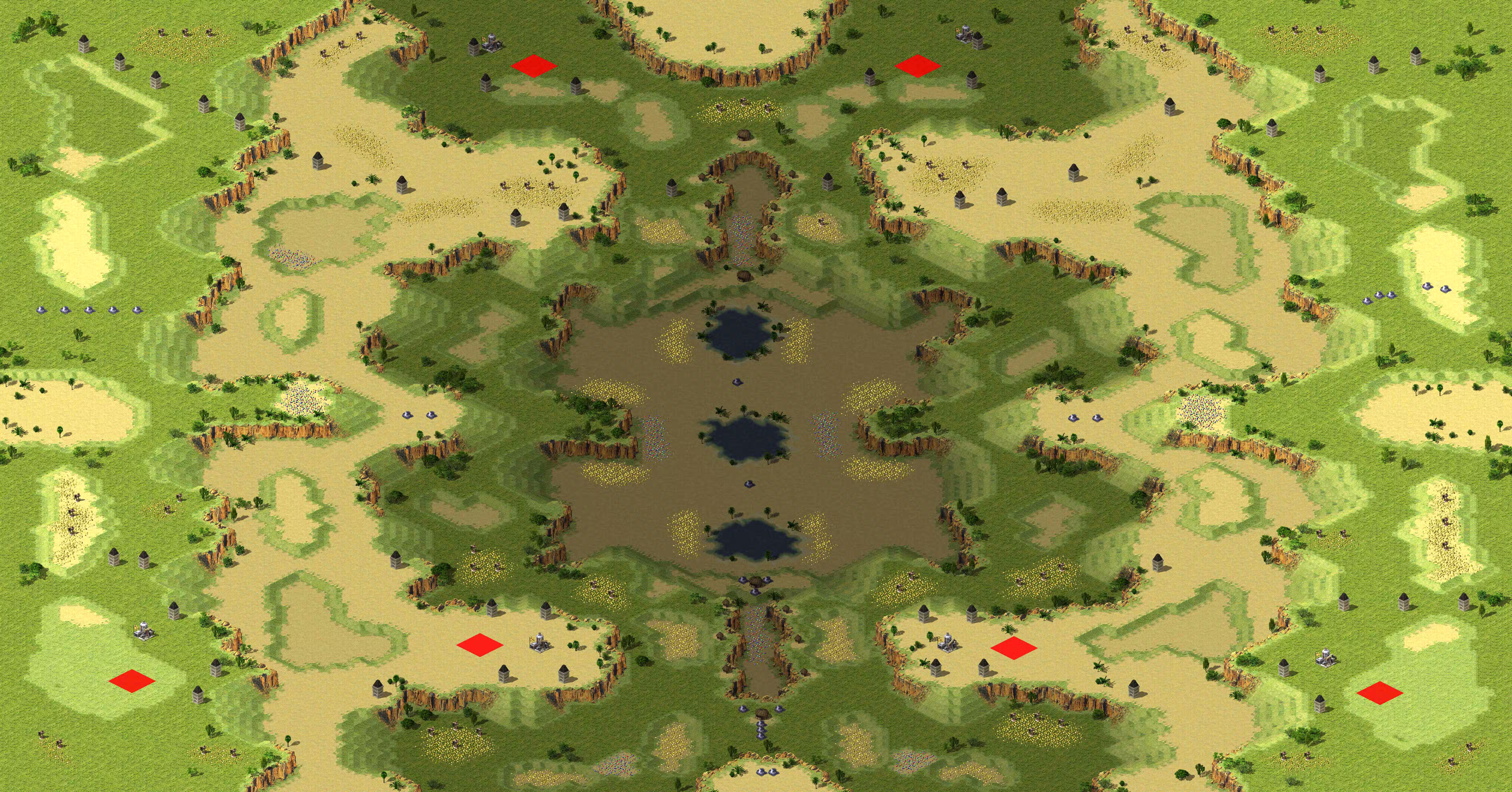 Preview of [8] Desert Island (2v2v2)