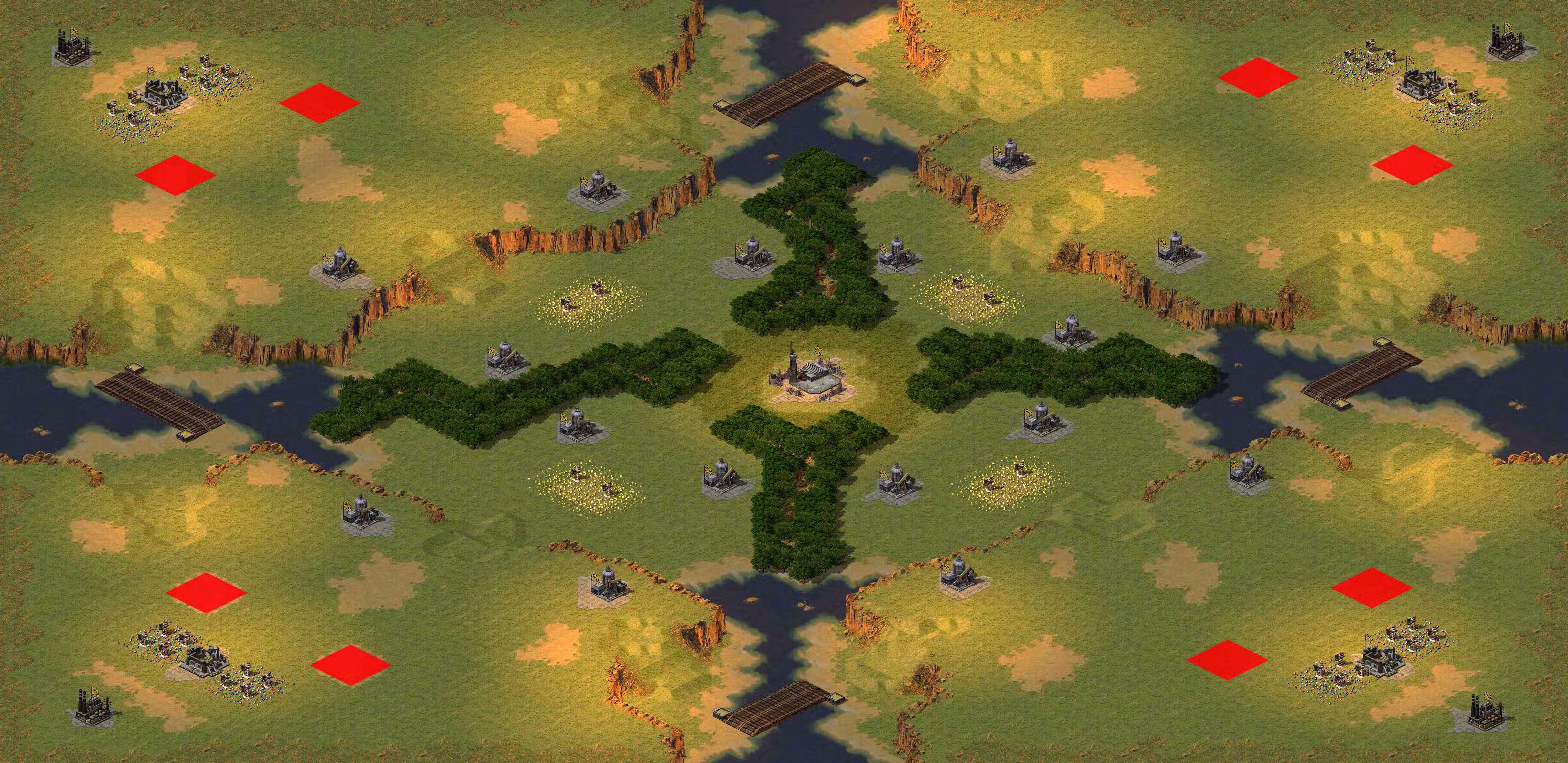 Preview of [8] Zero Hour 2v2v2v2  (v1.3) - SFJ OFFICIAL v2.0 Precaptured Tech