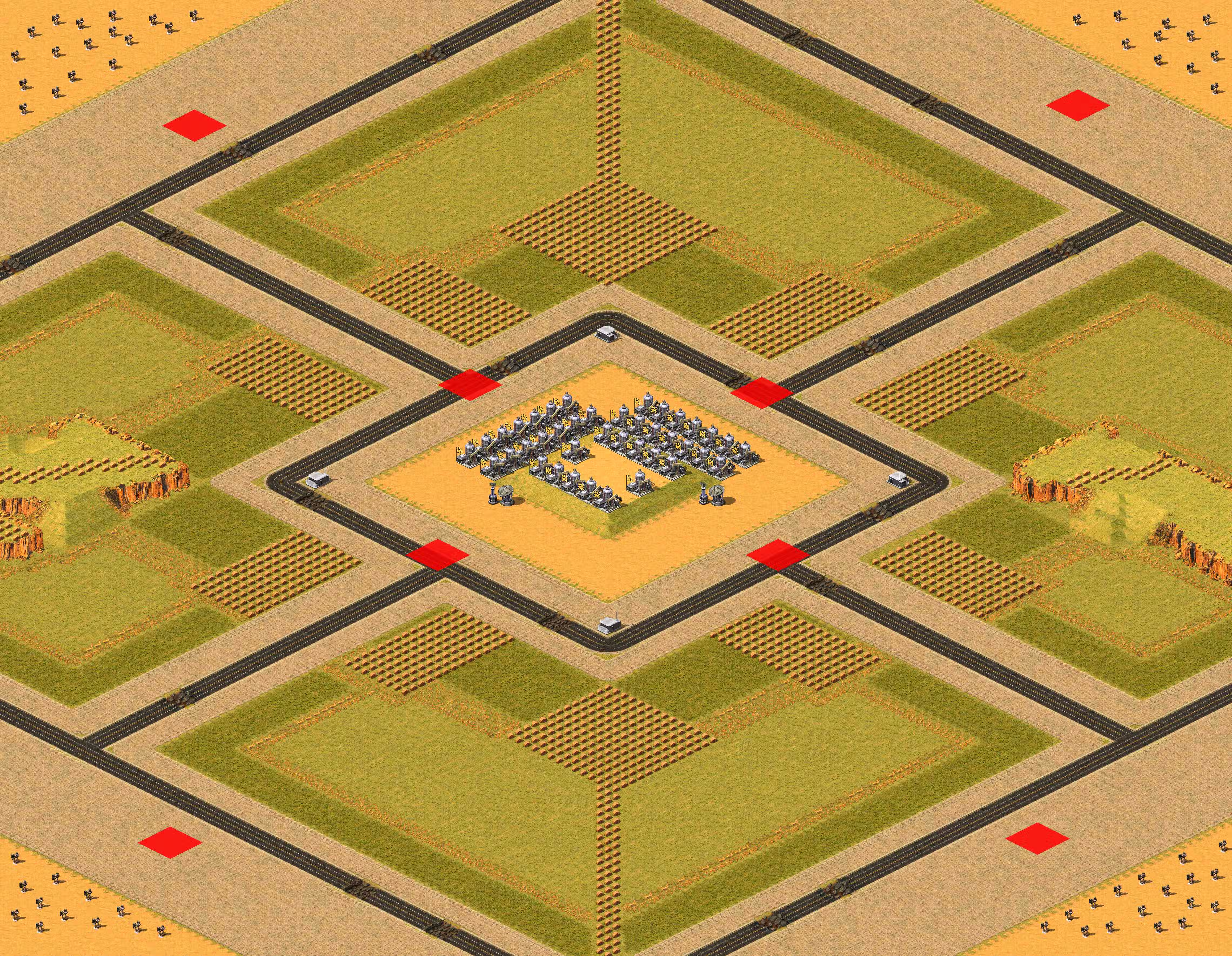Preview of EAF Challenge Map (No Light, Derricks, SpySat)
