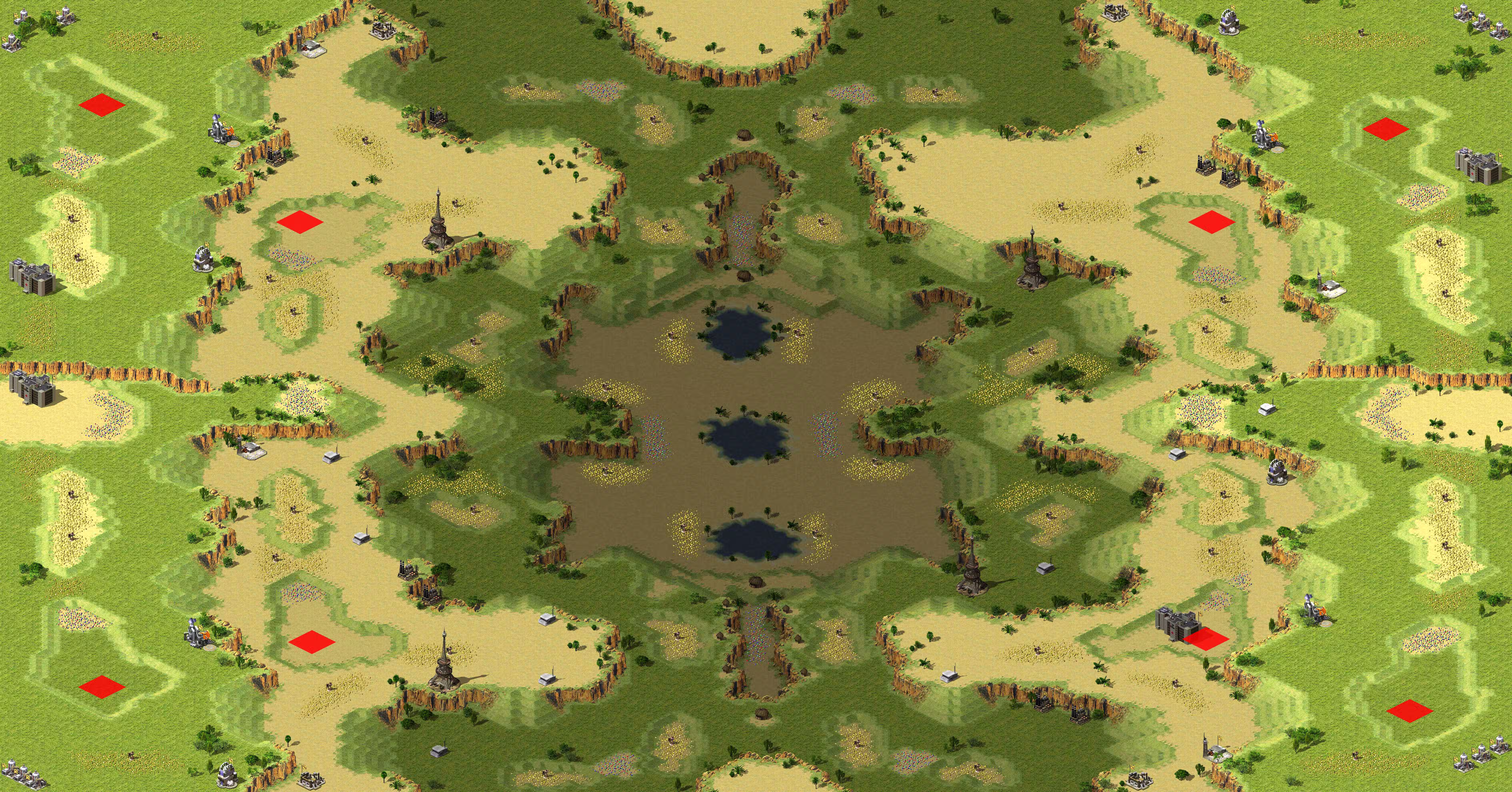 Preview of [8] Desert Island (4v4)