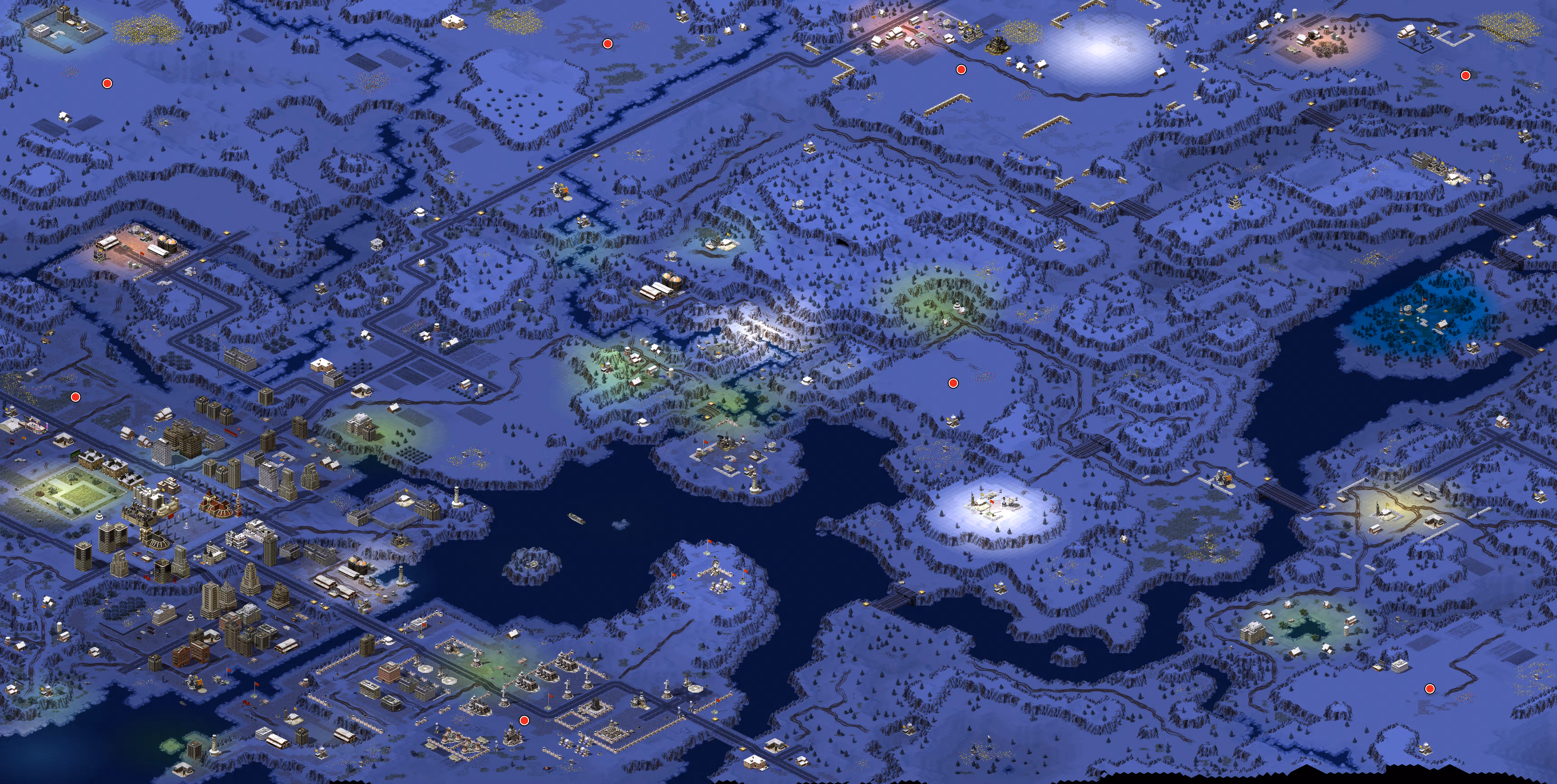 Preview of Huge Winter Map (8Pl)