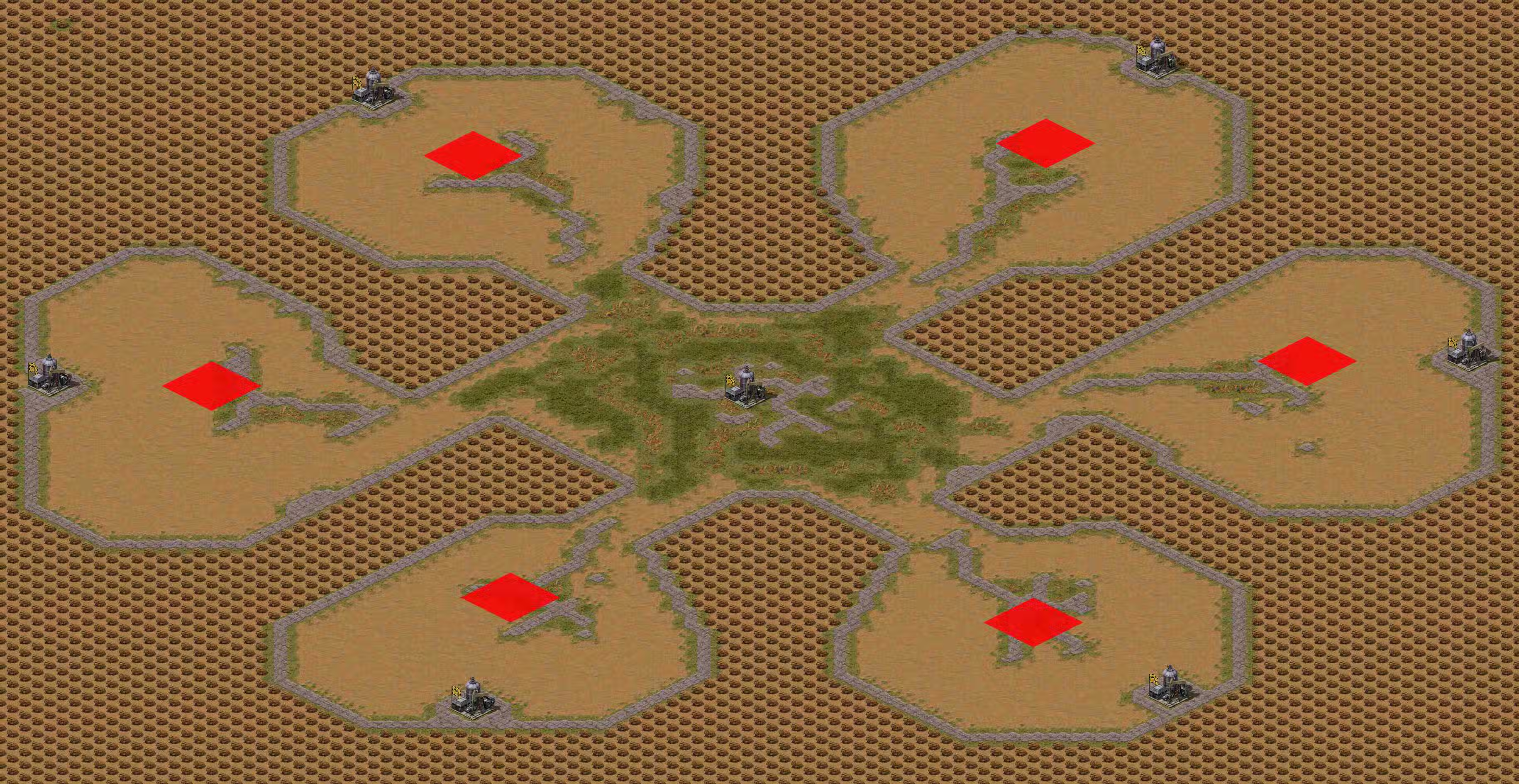 Preview of [6] Oil In Corners & Center Original [x2]