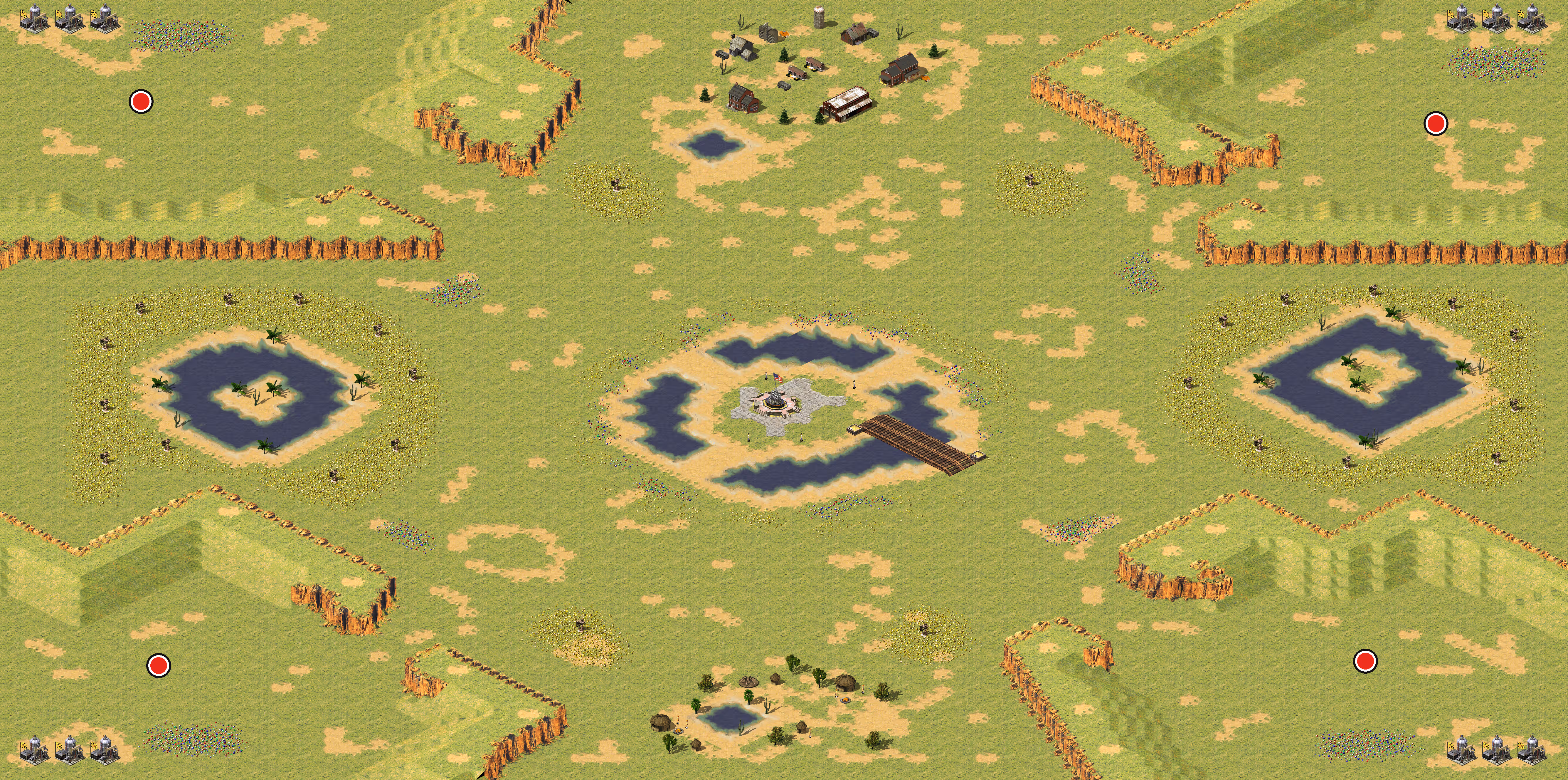 Preview of 2 vs 2 mauern map