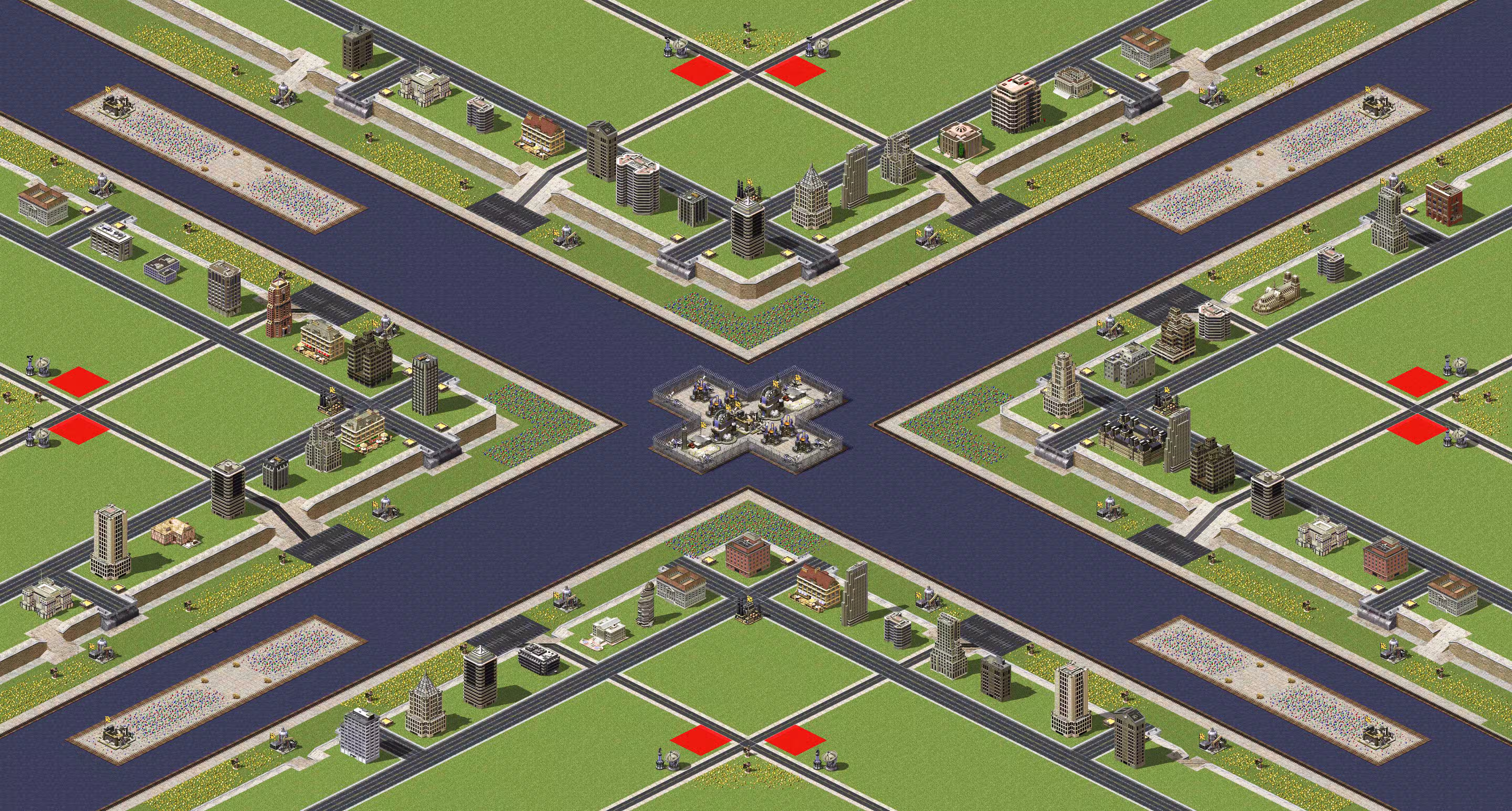 Preview of city combat 5 (8 player)